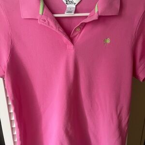 Lilly Pulitzer Pink Polo